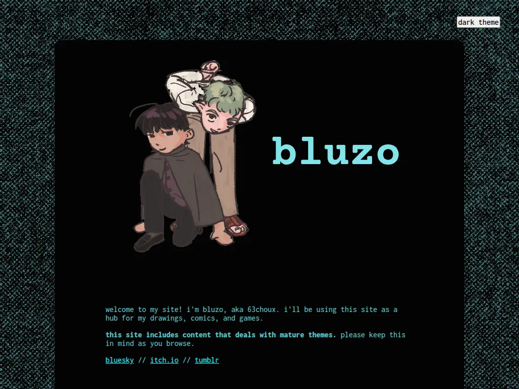 screenshot of 63choux.com