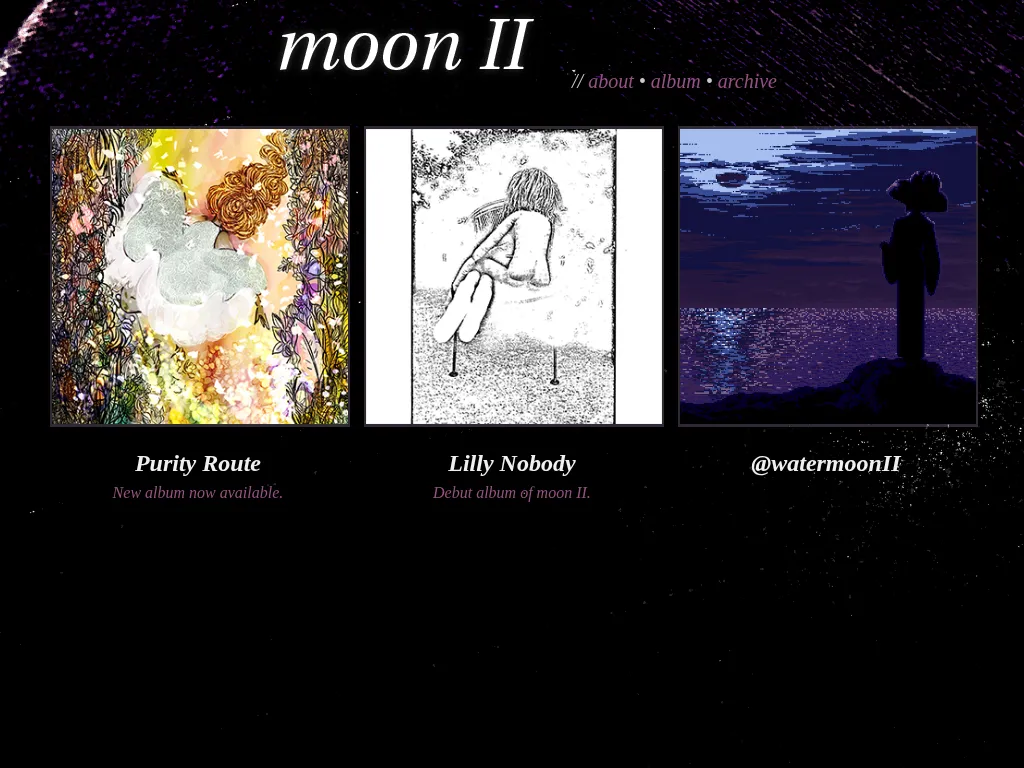 Screenshot of moon-ii.net