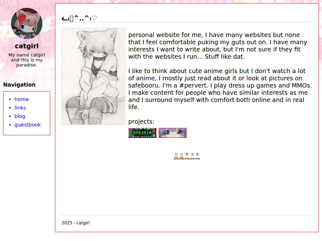 Screenshot of ophanim.dev